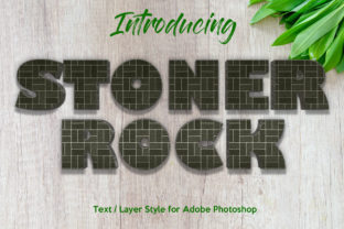 10 Stone Rock Layer Style for Photoshop