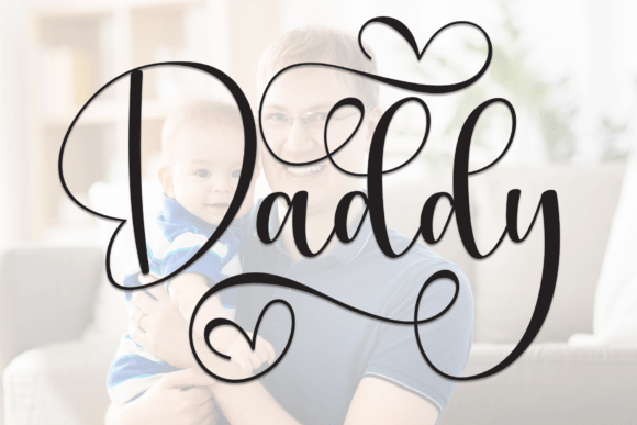 Daddy: The Handwritten Font That Brings Joy to Every Design