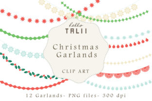 Navigating the World of Christmas Garlands Clip Art for Digital and Print Projects