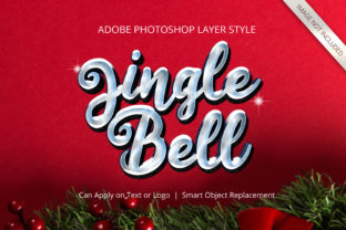 Photoshop Christmas Winter Layer Style: Transforming Your Designs into 3D Magic