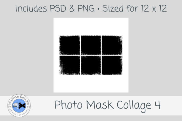 PSD Photo Mask Collage 4: A Textured Grid for Modern Storytelling