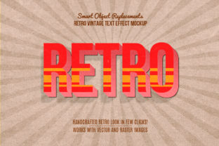 Retro Vintage Text Style: Transforming Modern Designs with 3D Depth