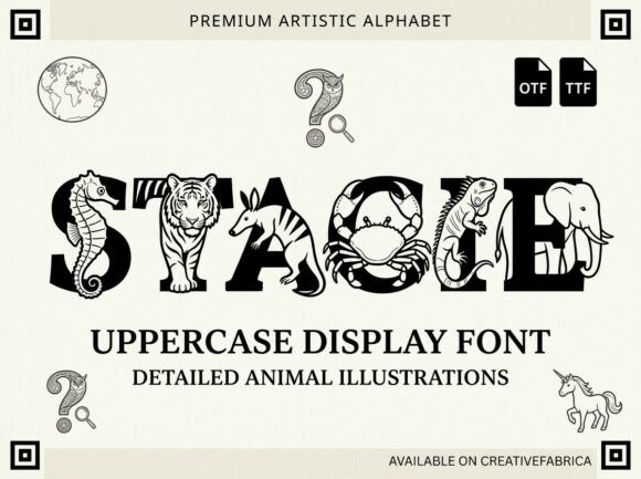 Stacie: Where Typography Meets the Wild Art of Illustration