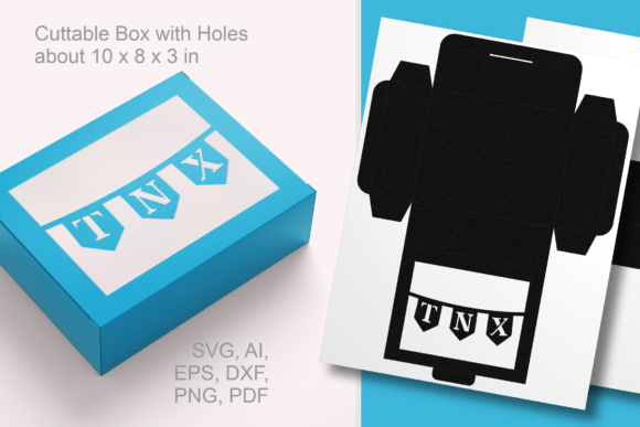 TNX Banner Rectangular Gift Box Template: A Strategic Approach to Custom Packaging