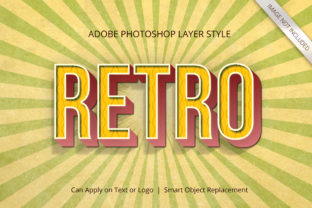 Transform Your Design with Photoshop Vintage Retro Text Effect
