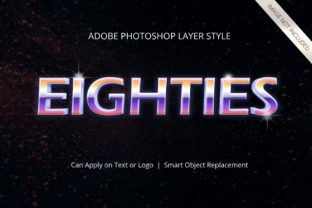 Transform Your Designs with Photoshop Futuristic 80s Layer Style