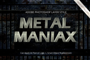 Transform Your Designs with Photoshop Metal Chrome Iron Layer Style