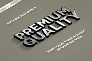 Transforming Your Designs with a 3D Mockup Isometric Text Effect